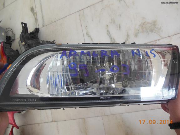 Headlight NISSAN ALMERA