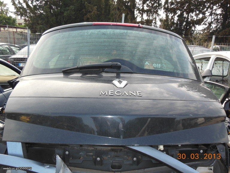 RENAULT MEGANE 2004 REAR DOOR