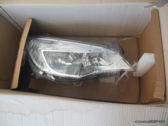 HEADLIGHT FRONT RIGHT OPEL ASTRA -J (-HENNON) (-SPORT) GENUINE NEW IN THE BOX OF MOD 2011-2016