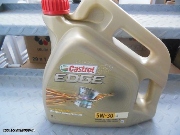 4LT CASTROL ΕDGE TURBO DIESEL 5W-40 ADVANCE FULL SYNTHETIC